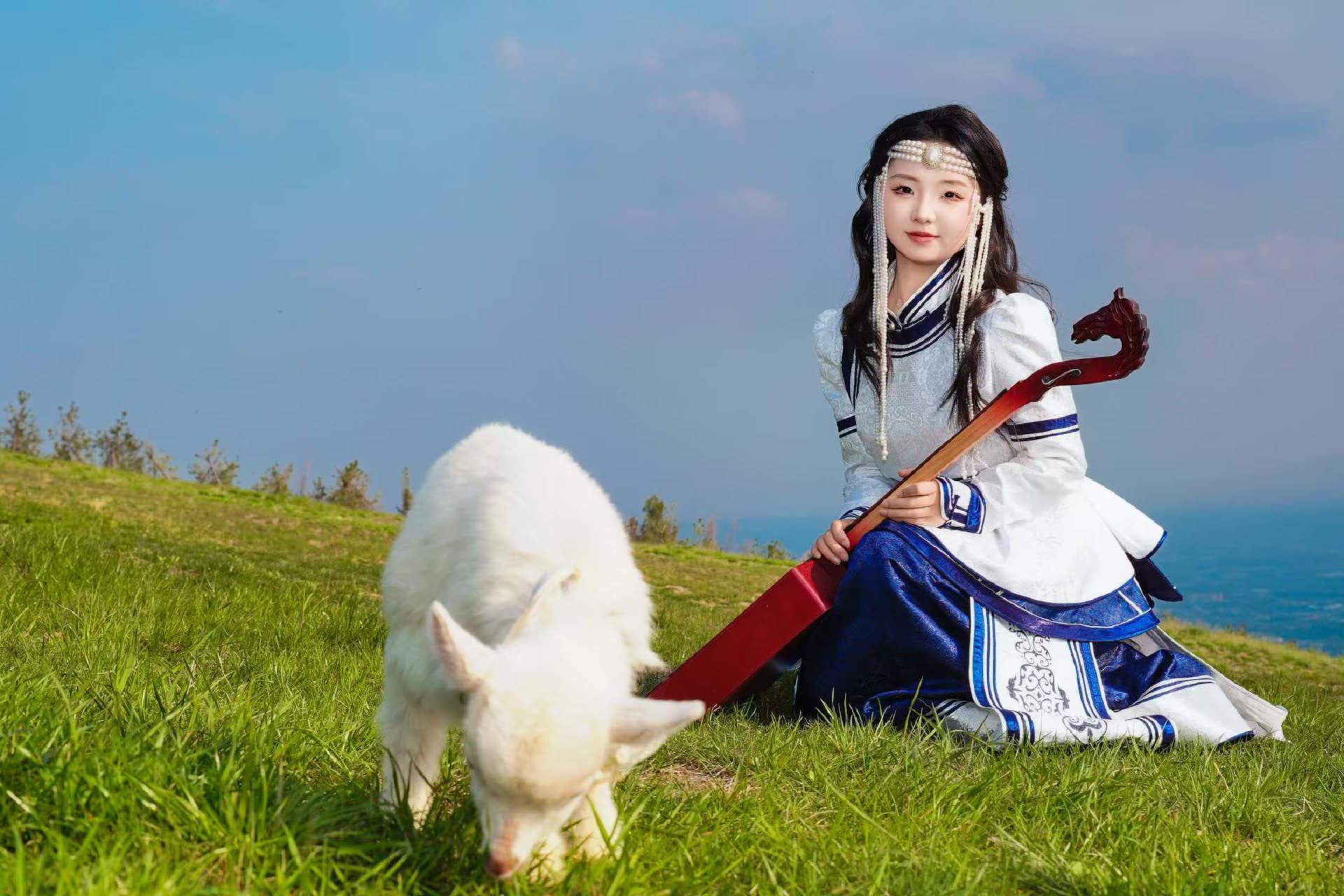 竹韵摄影草地宠物羊客户案例